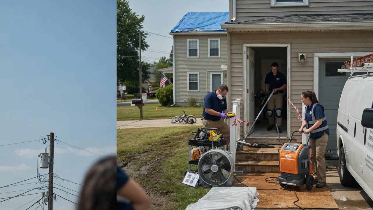 Water Damage Repair in Fredonia, WI near me
